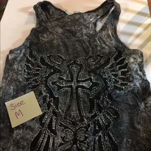 Cross tank top